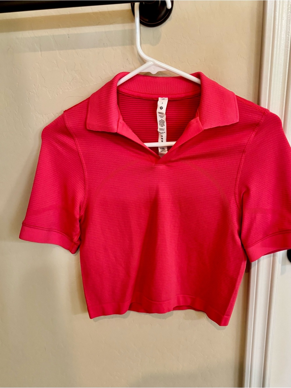 Lululemon Swiftly Tech Relaxed Fit Cropped Polo Size 0